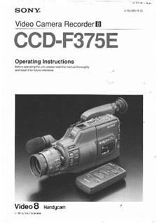 Grundig VS 8250 manual. Camera Instructions.
